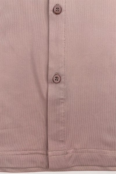 訂做淨色短袖恤衫  訂製員工制服  上班恤衫  100%Polyester 恤衫供應商 R354  側面照